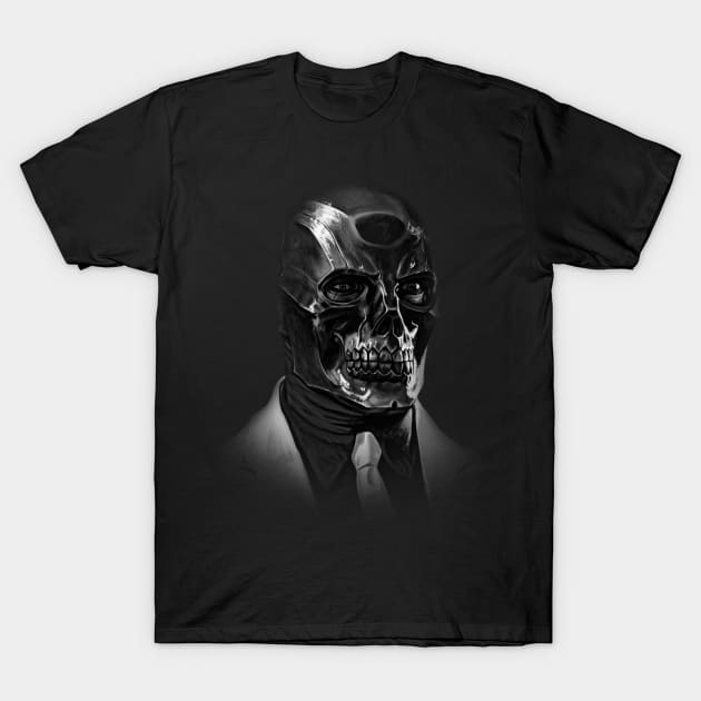 Black Mask DC T-Shirt by Akim